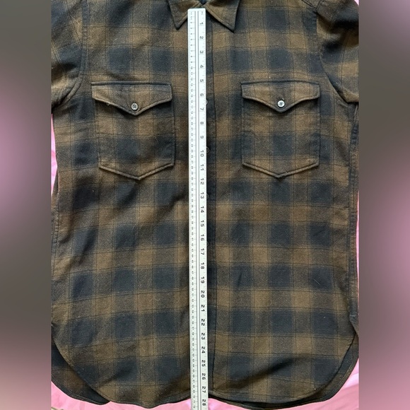 🔥 RARE VINTAGE Pendleton 100% Virgin Wool Flannel Shirt XL/XXL Made in USA 🔥 - Picture 8 of 10